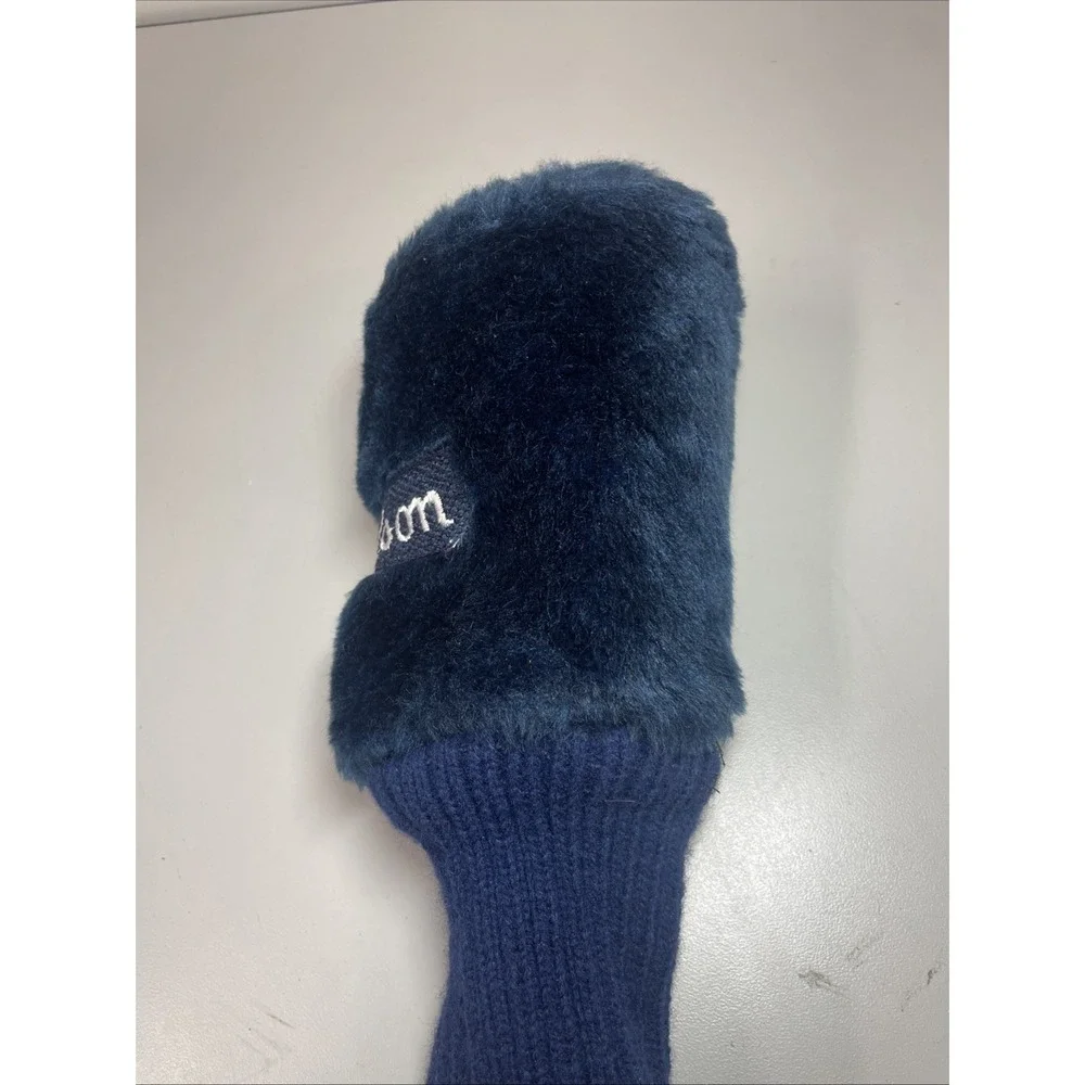 Vintage Wilson Staff Generic Universal #X Driver Plush Golf Cover Blue